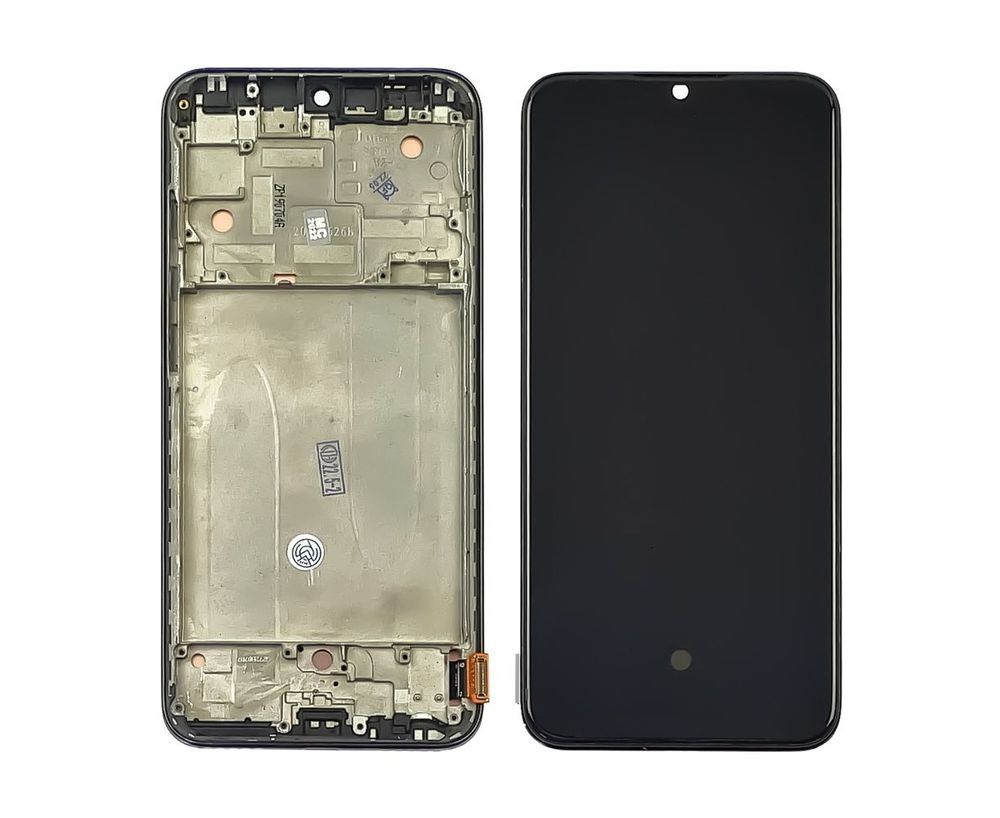 Дисплей для Xiaomi Mi CC9e з чорним тачскріном та корпусною рамкою OLED 38805_2 фото