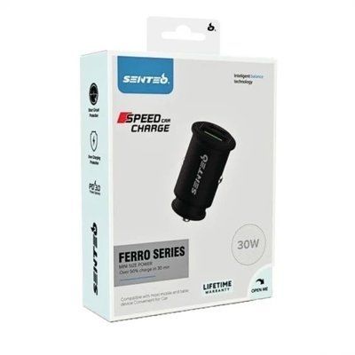АЗП SENTEO Q-02 USB + USB-C PD/QC 30W 3A  1011812546 фото