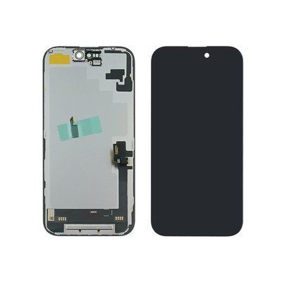 Дисплей для Apple iPhone 16 з чорним тачскрином 60Hz DD-OLED 51260 фото