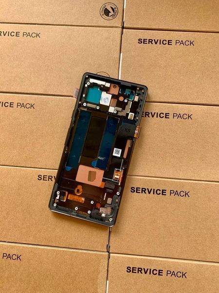 Дисплей для Google Pixel 7A з чорним тачскріном, OLED 1090089 фото
