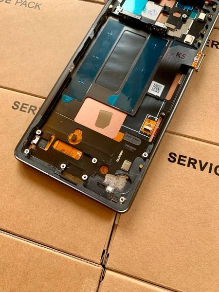 Дисплей для Google Pixel 7A з чорним тачскріном, OLED 1090089 фото