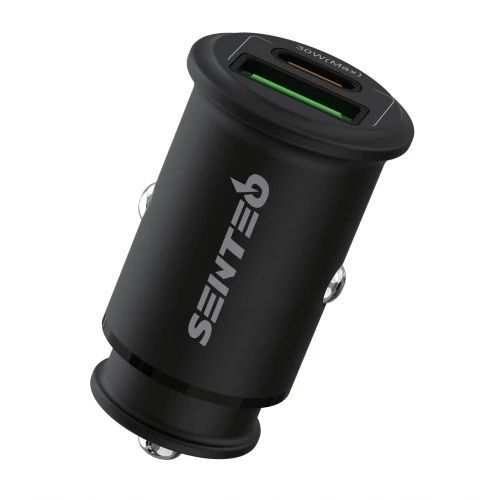 АЗП SENTEO Q-02 USB + USB-C PD/QC 30W 3A  1011812546 фото