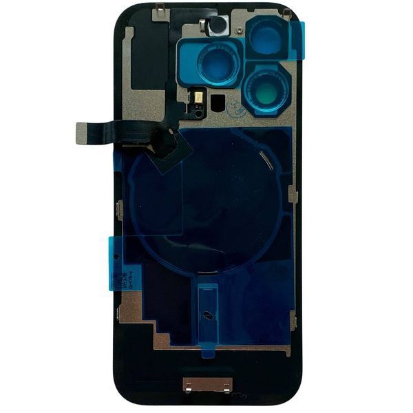 Задня кришка корпусу iPhone 16 Pro Black (зі склом камери, MagSafe, NFC), Original (China) 561051 фото