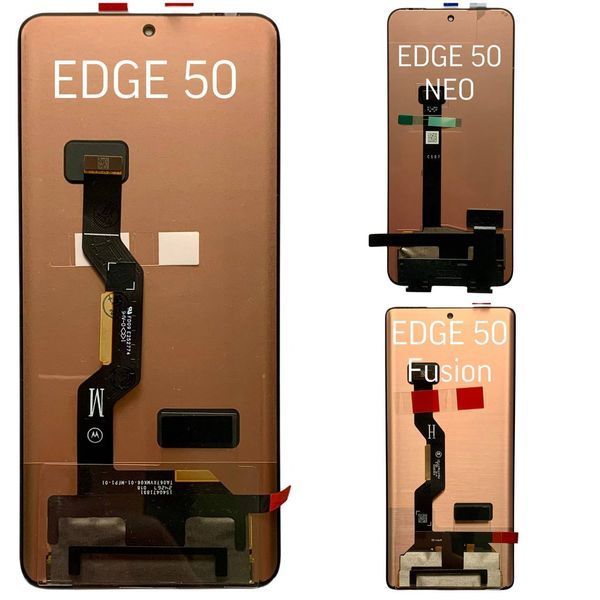 Дисплей для Motorola Moto Edge 50 Fusion з чорним тачскріном, Original 101268 фото