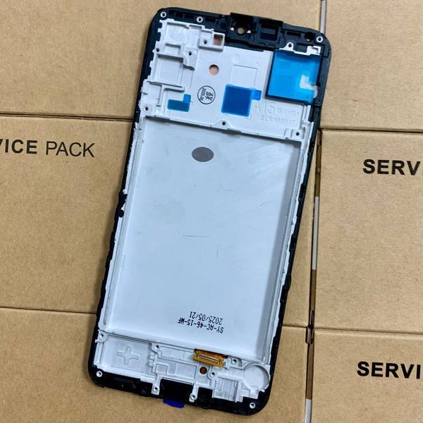 Дисплей для Samsung A155 Galaxy A15 5G з чорним тачскріном та корпусною рамкою, OLED 1405395 фото