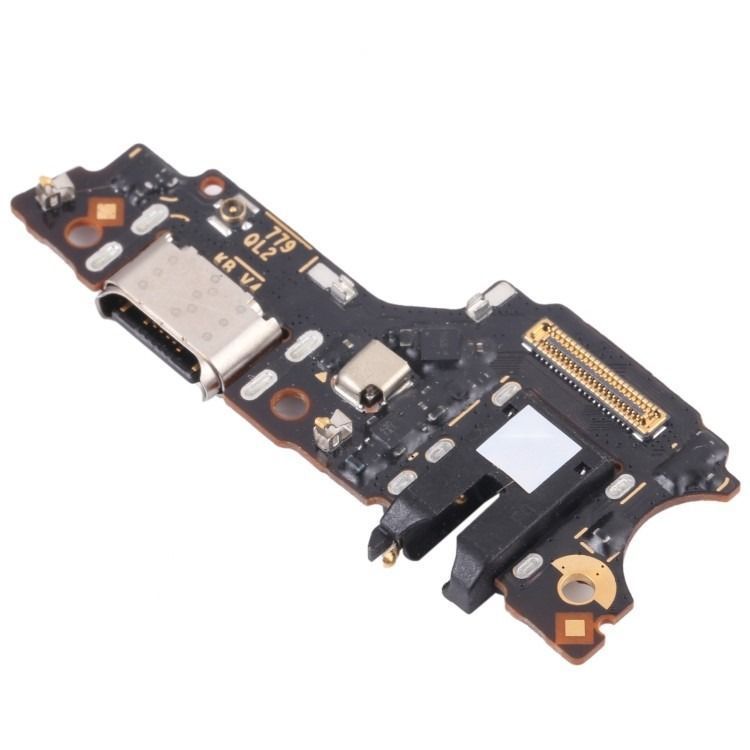 Роз'єм зарядки для OPPO A32 (PDVM00) | OPPO A33 2020 (CPH2137) | OPPO A53s 4G (CPH2139 | CPH2135) на платі з мікрофоном та компонентами, Original PRC 000022 фото