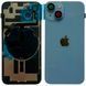 Задня кришка корпусу iPhone 14 Blue (зі склом камери, MagSafe, NFC), Original (China) 648155 фото