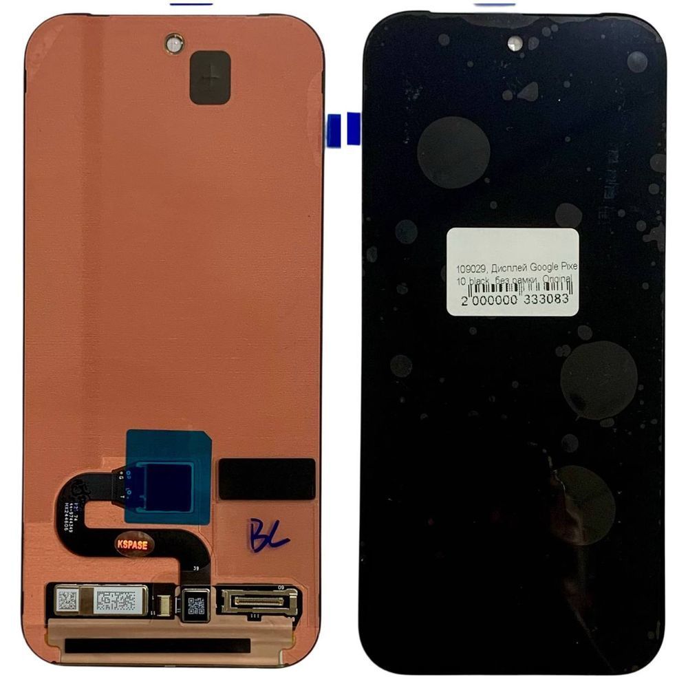 Дисплей для Google Pixel 10 з чорним тачскріном, Original 109029 фото