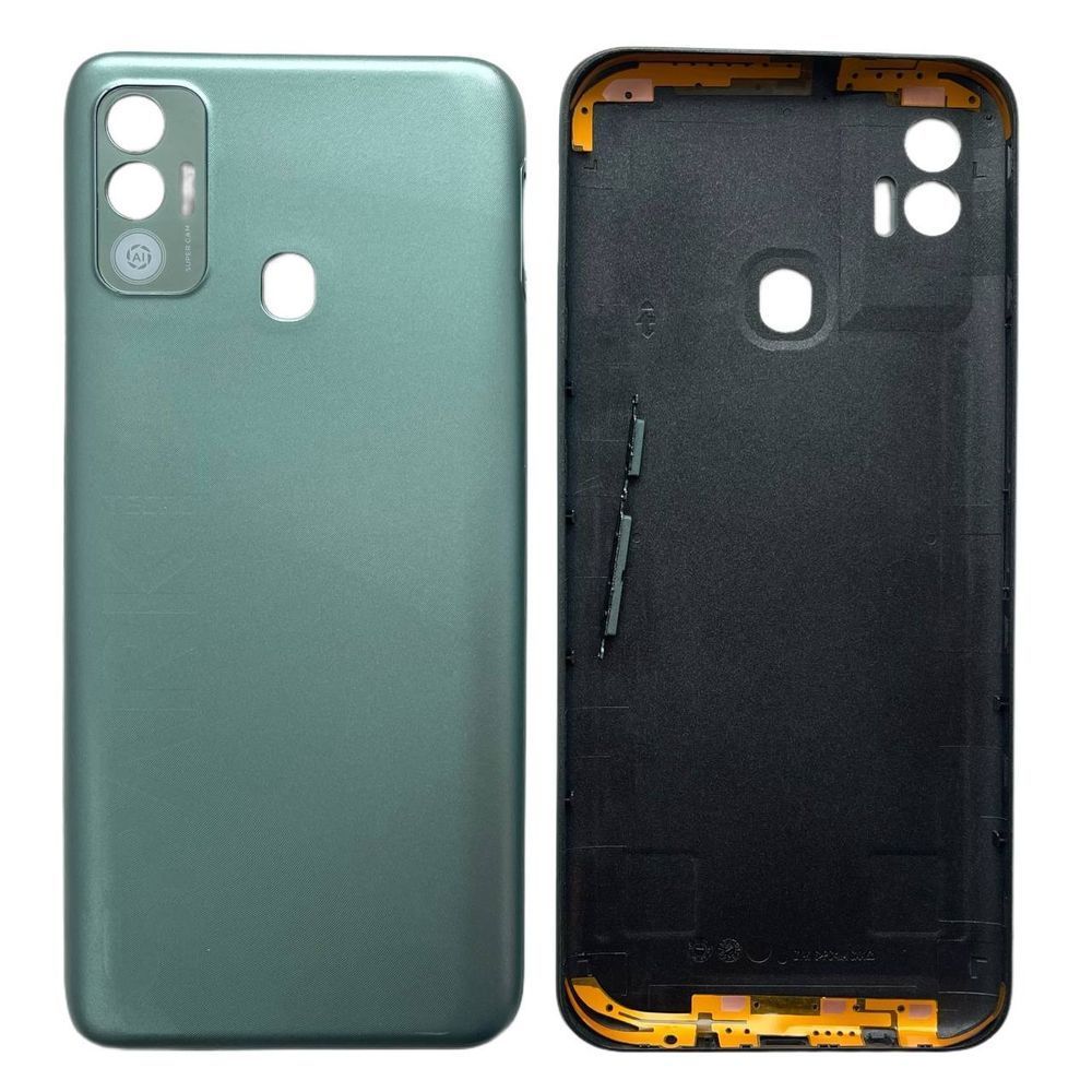 Задня кришка Tecno Spark 7 green (без скла камери) 097614 фото