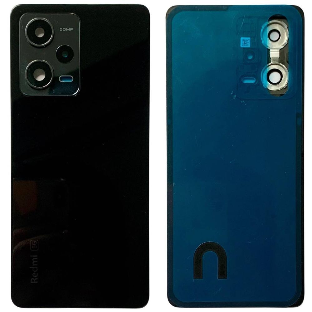 Задня кришка Xiaomi Redmi Note 12 Pro 5G gray (зі склом камери) 0712319 фото
