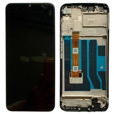 Дисплей для Realme C21Y з чорним тачскріном та корпусною рамкою, Original (PRC) 8500851 фото