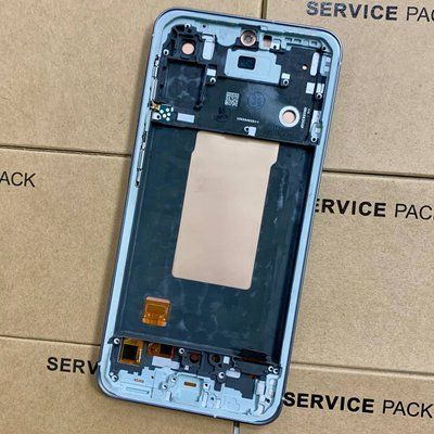 Дисплей для Samsung A566 Galaxy A56 5G 2025 з чорним тачскріном та корпусною рамкою, OLED 83356 фото