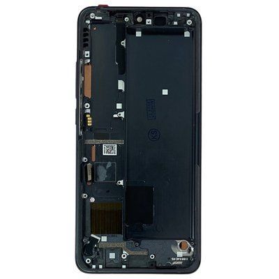 Дисплей для Xiaomi Mi Note 10 | Mi Note 10 Lite | Mi Note 10 Pro з чорним тачскріном та корпусною рамкою, OLED 626751 фото