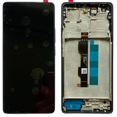 Дисплей для Xiaomi Redmi Note 13 Pro 4G (23117RA68G) з чорним тачскріном та фіолетовою корпусною рамкою, OLED 9860758_1 фото