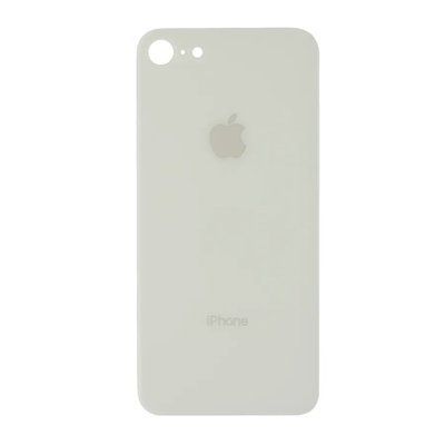 Задня кришка корпусу iPhone 8 White (великий виріз під камеру), Original (China) 070954 фото