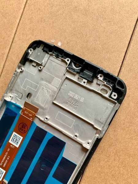 Дисплей для Realme C21Y з чорним тачскріном та корпусною рамкою, Original (PRC) 8500851 фото