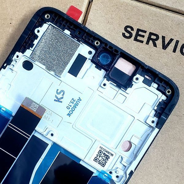 Дисплей для Motorola Moto G84 (XT2347 | XT2347-2) з чорним тачскріном та корпусною рамкою, Hard OLED 101310 фото