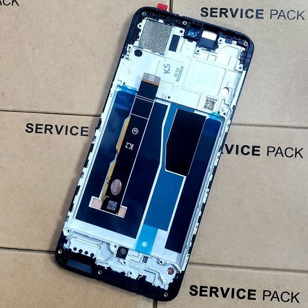 Дисплей для Motorola Moto G84 (XT2347 | XT2347-2) з чорним тачскріном та корпусною рамкою, Hard OLED 101310 фото