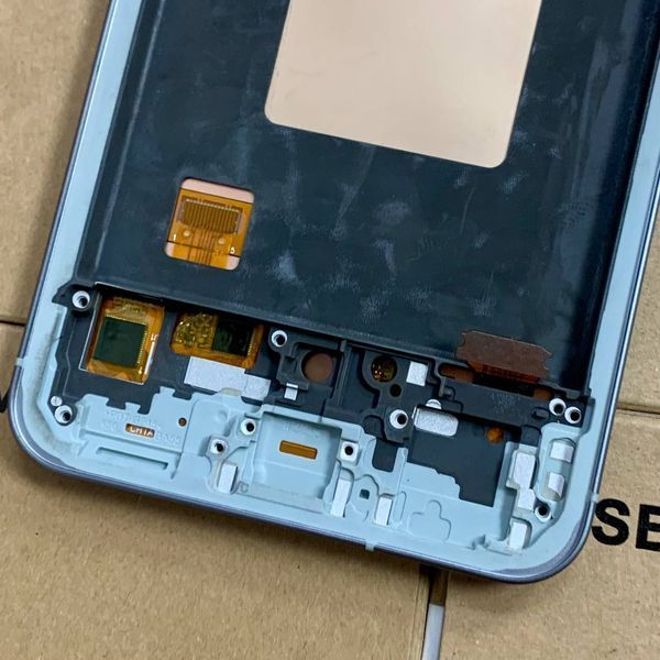 Дисплей для Samsung A566 Galaxy A56 5G 2025 з чорним тачскріном та корпусною рамкою, OLED 83356 фото