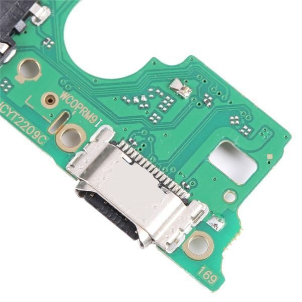 Роз'єм зарядки для OPPO A36 (PESM10) на платі з мікрофоном та компонентами, Original PRC 000023 фото