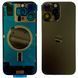 Задня кришка корпусу iPhone 16 Pro Max Black (зі склом камери, MagSafe), Original (China) 561068 фото 1