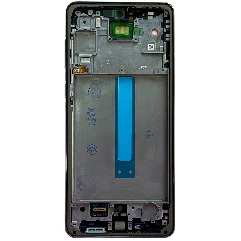 Дисплей для Samsung A736 Galaxy A73 2022 з чорним тачскріном та корпусною рамкою, OLED 1120050 фото