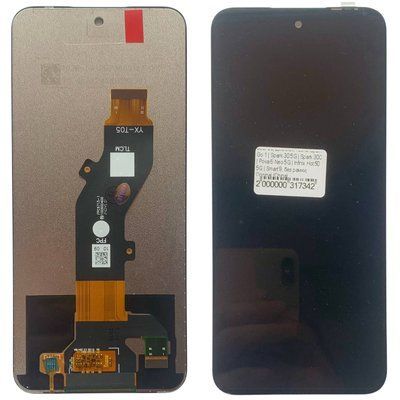 Дисплей для Tecno Spark 30 5G (KL8) з чорним тачскріном, Original (China) 555720_4 фото