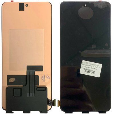 Дисплей для OnePlus 13R | OnePlus Ace 5 | OnePlus Ace 5 Pro з чорним тачскріном, Original (China) 10521033 фото