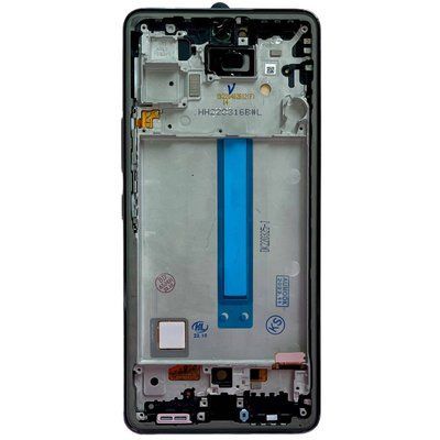 Дисплей для Samsung A536 Galaxy A535G з чорним тачскріном та корпусною рамкою, OLED (вузькі рамки) 1405337 фото