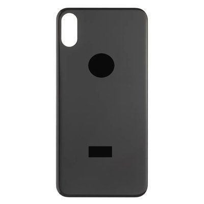 Задня кришка корпусу iPhone X Black (великий виріз під камеру), Original (China) 0704147 фото