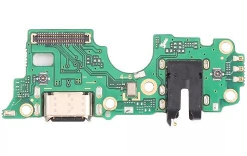 Роз'єм зарядки для OPPO A55 5G (PEMM00 | PEMM20| PEMT00 | PEMT20) на платі з мікрофоном та компонентами, Original PRC 000024 фото