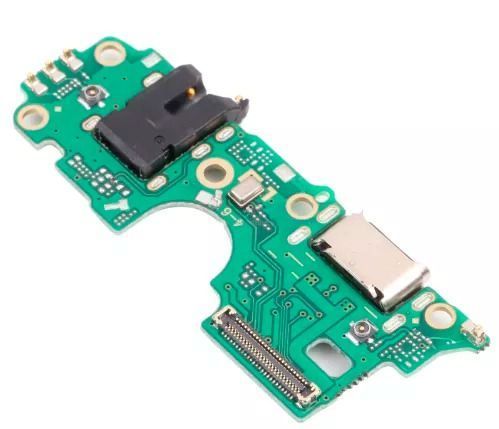 Роз'єм зарядки для OPPO A55 5G (PEMM00 | PEMM20| PEMT00 | PEMT20) на платі з мікрофоном та компонентами, Original PRC 000024 фото