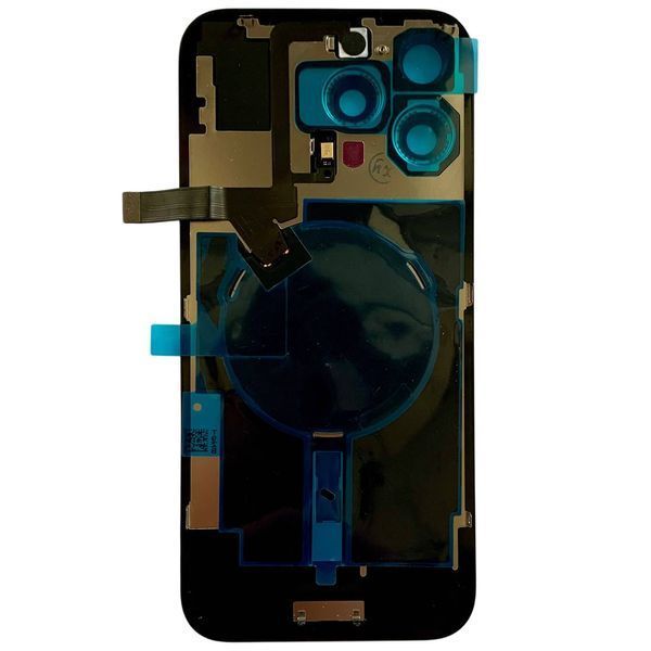Задня кришка корпусу iPhone 16 Pro Max Black (зі склом камери, MagSafe, NFC), Original (China) 561055 фото