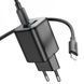 МЗП 2Port Hoco N41 USB+USB-C PD 20W Type-C to Type-C black 37974_2 фото 4