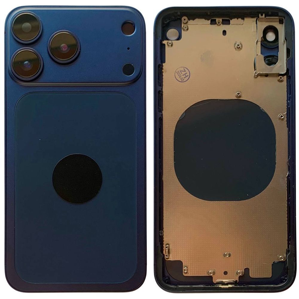 Корпус для iPhone X в формі iPhone 17 Pro, blue 151236 фото