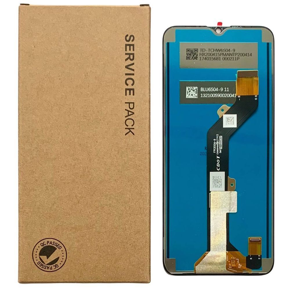 Дисплей для Tecno Spark 6 Go з чорним тачскріном, Original (China) 34618 фото