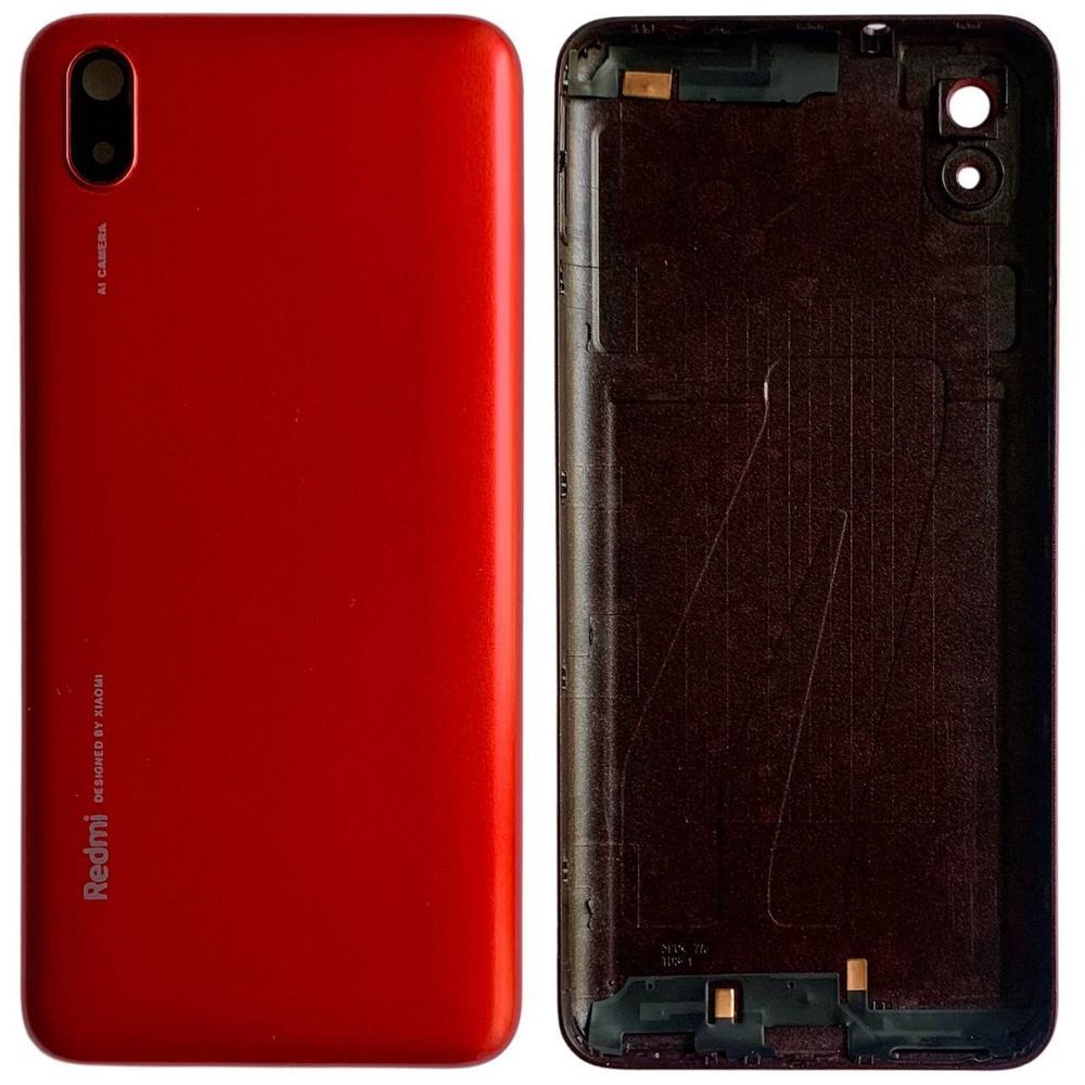 Задня кришка Xiaomi Redmi 7A red (зі склом камери) 0712271 фото
