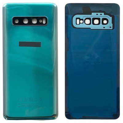 Задня кришка Samsung G973 Galaxy S10 green (зі склом камери)  5908 фото
