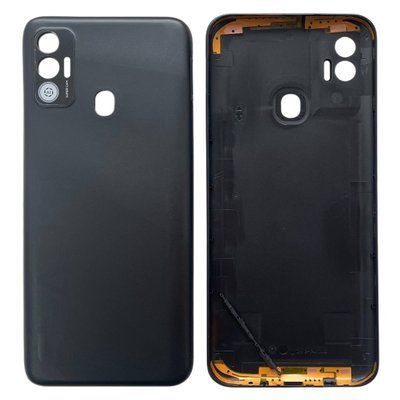 Задня кришка Tecno Spark 7 black (без скла камери) 097612 фото