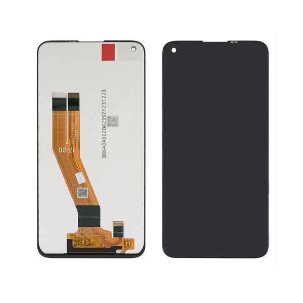 Дисплей для Samsung A115 Galaxy A11 2020 (Скло- 157,5 мм) з чорним тачскрином GXQC Service Pack 44832 фото