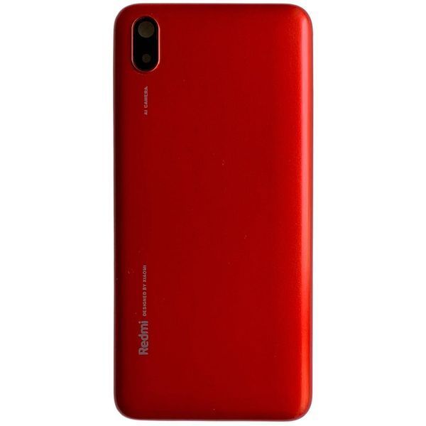 Задня кришка Xiaomi Redmi 7A red (зі склом камери) 0712271 фото