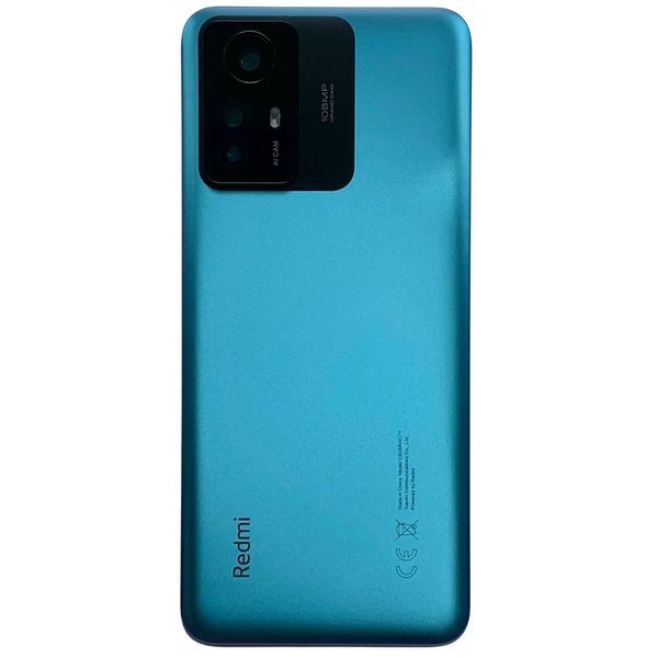 Задня кришка Xiaomi Redmi Note 12S blue (зі склом камери) 0712378 фото