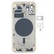 Корпус для iPhone 12 White в зборі з тримачем SIM та кнопками, EU 105610 фото