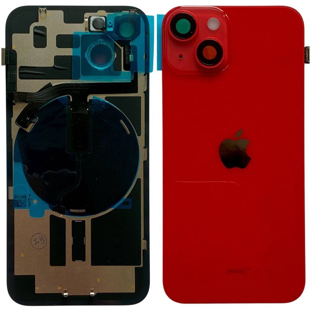 Задня кришка корпусу iPhone 14 Red (зі склом камери, MagSafe, NFC), Original (China) 648156 фото