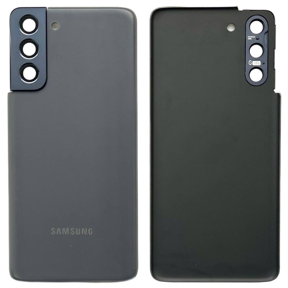 Задня кришка Samsung G991 Galaxy S21 gray (зі склом камери) 6060 фото