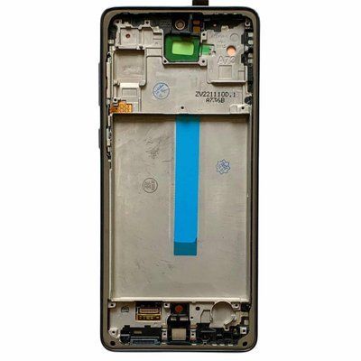 Дисплей для Samsung A736 Galaxy A73 2022 з чорним тачскріном та корпусною рамкою, AMOLED 112005 фото