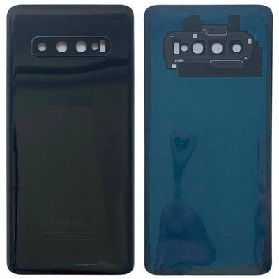 Задня кришка Samsung G975 Galaxy S10 Plus black (зі склом камери) 5899 фото