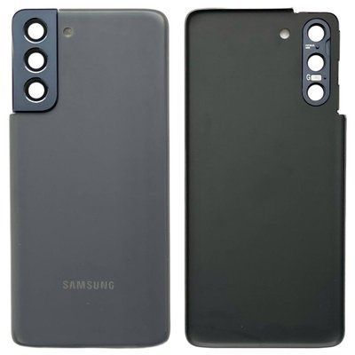 Задня кришка Samsung G991 Galaxy S21 gray (зі склом камери) 6060 фото