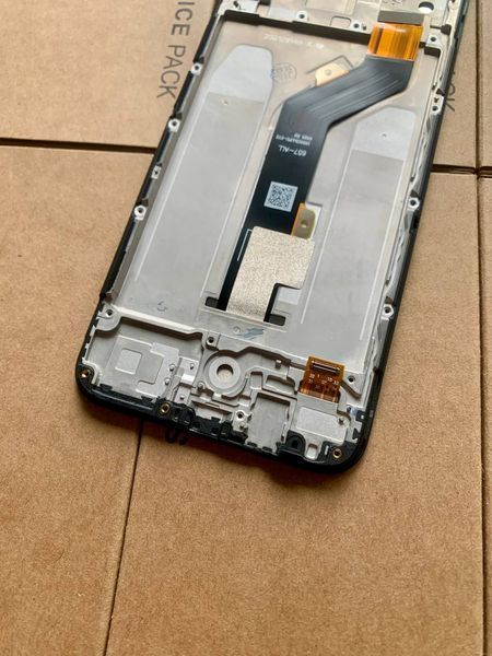 Дисплей для Tecno Spark 6 Go з чорним тачскріном та корпусною рамкою, Original (PRC) 555682 фото