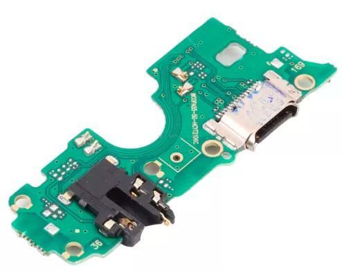 Роз'єм зарядки для OPPO A76 (CPH2375) на платі з мікрофоном та компонентами, Original PRC 0000227 фото